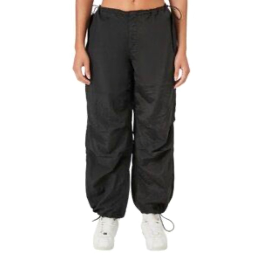 Almost Famous NWT‎ Womens Black Parachute Pants - Size M